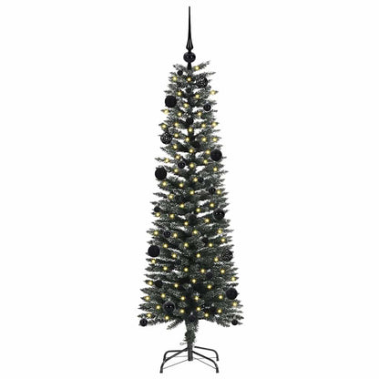 Kunstkerstboom Groen 43 x 43 x 150 cm PVC en Plastic en Staal