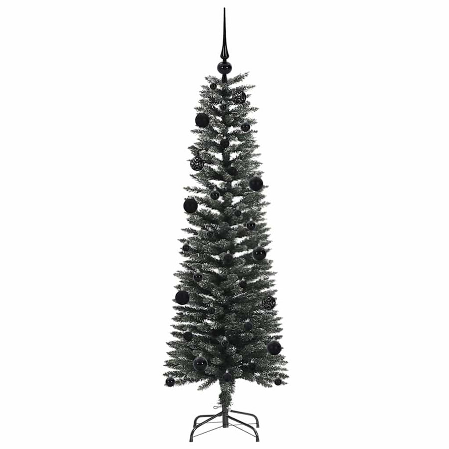 Kunstkerstboom Groen 43 x 43 x 150 cm PVC en Plastic en Staal