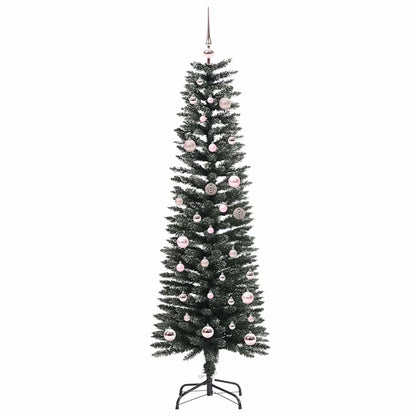 Kunstkerstboom Groen 43 x 43 x 150 cm PVC en Plastic en Staal