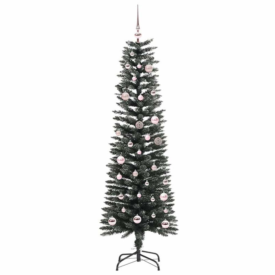 Kunstkerstboom Groen 43 x 43 x 150 cm PVC en Plastic en Staal