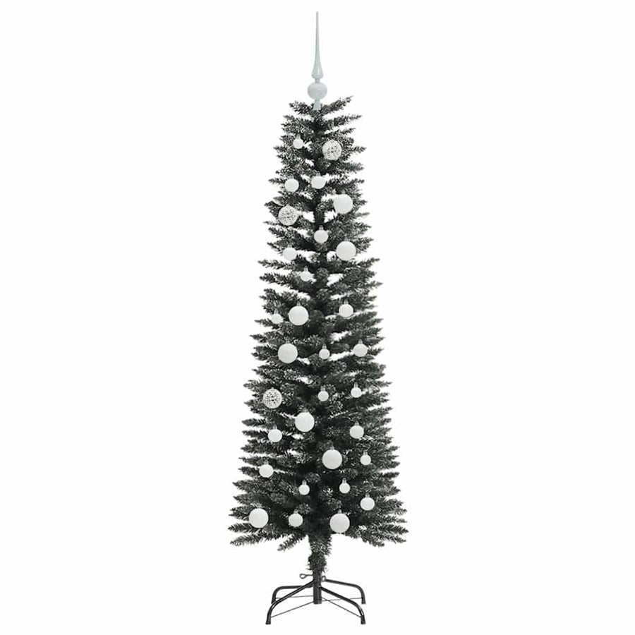 Kunstkerstboom Groen 43 x 43 x 150 cm PVC en Plastic en Staal