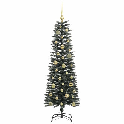 Kunstkerstboom Groen 43 x 43 x 150 cm PVC en Plastic en Staal
