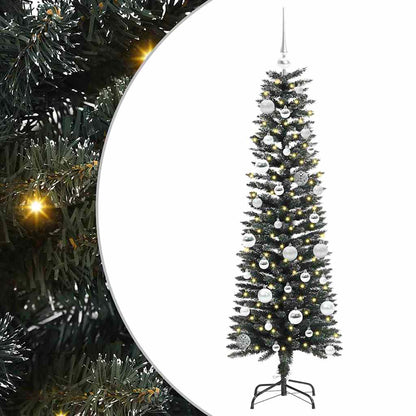 Kunstkerstboom Groen 43 x 43 x 150 cm PVC en Plastic en Staal