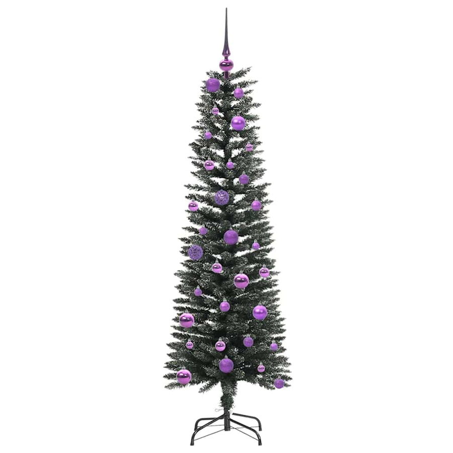 Kunstkerstboom Groen 43 x 43 x 150 cm PVC en Plastic en Staal