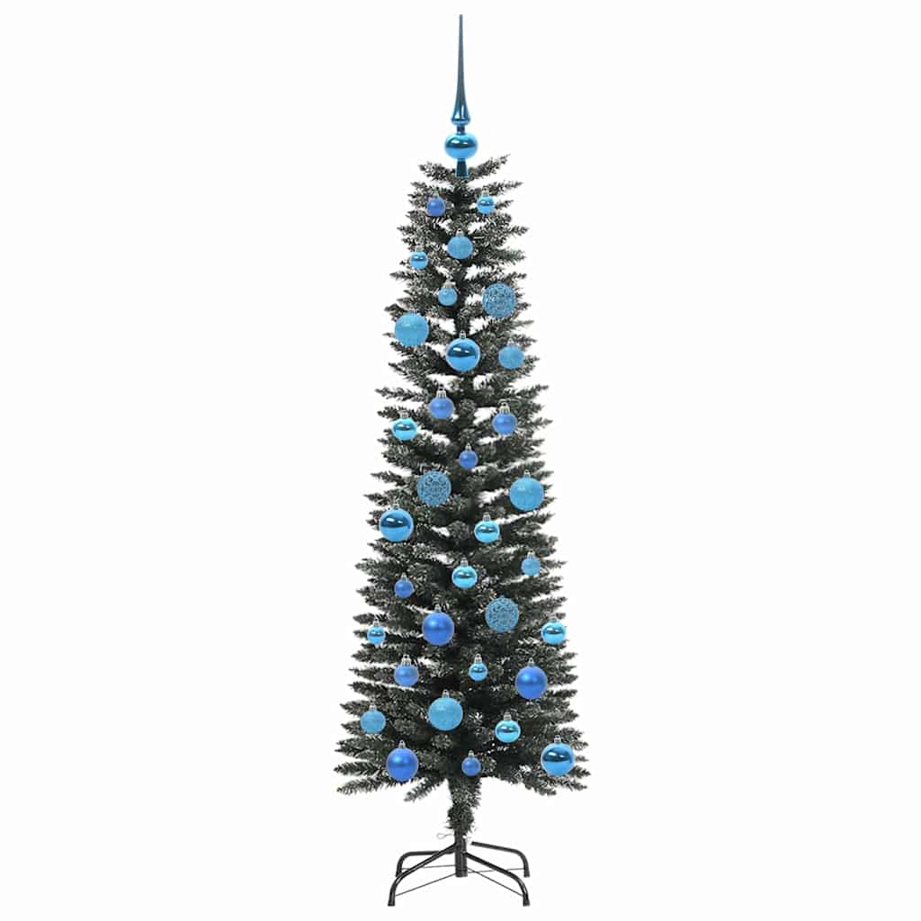 Kunstkerstboom Groen 43 x 43 x 150 cm PVC en Plastic en Staal