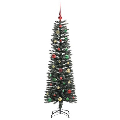 Kunstkerstboom Groen 43 x 43 x 150 cm PVC en Plastic en Staal