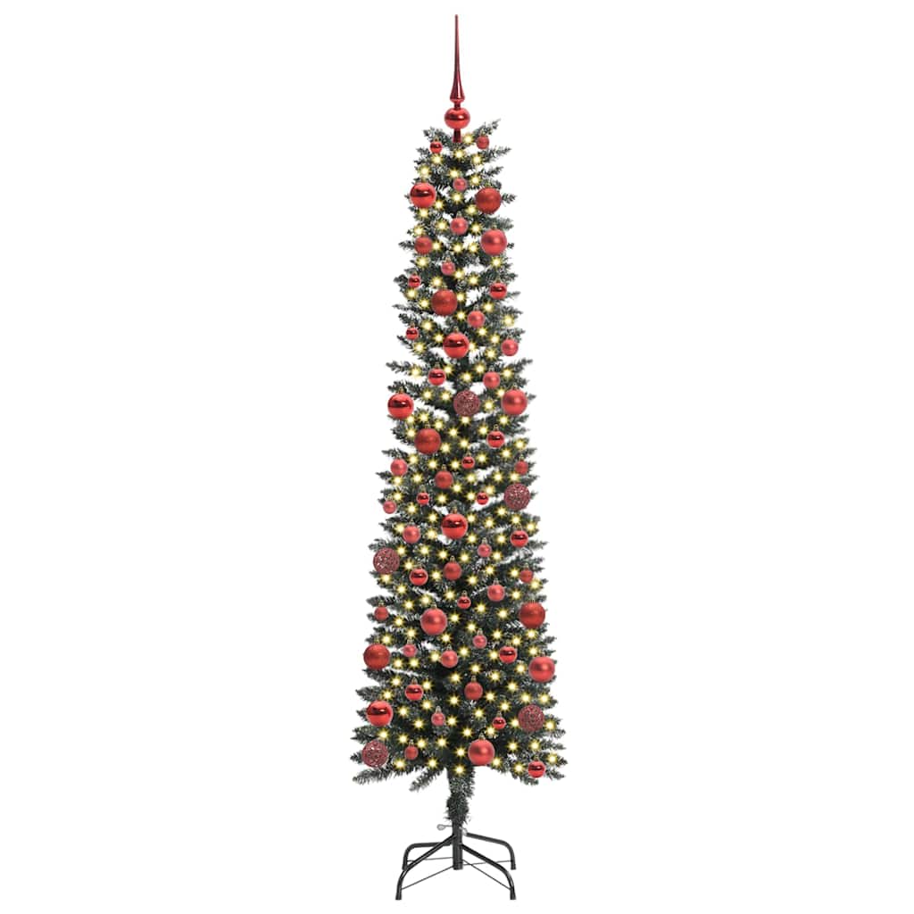 Kunstkerstboom met 300 LED Groen 50.5 x 50.5 x 180 cm