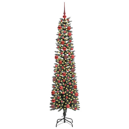 Kunstkerstboom met 300 LED Groen 50.5 x 50.5 x 180 cm