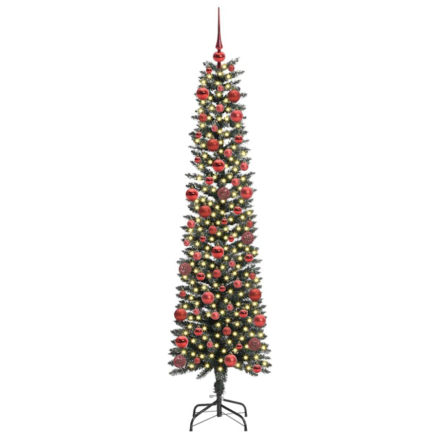 Kunstkerstboom met 300 LED Groen 50.5 x 50.5 x 180 cm