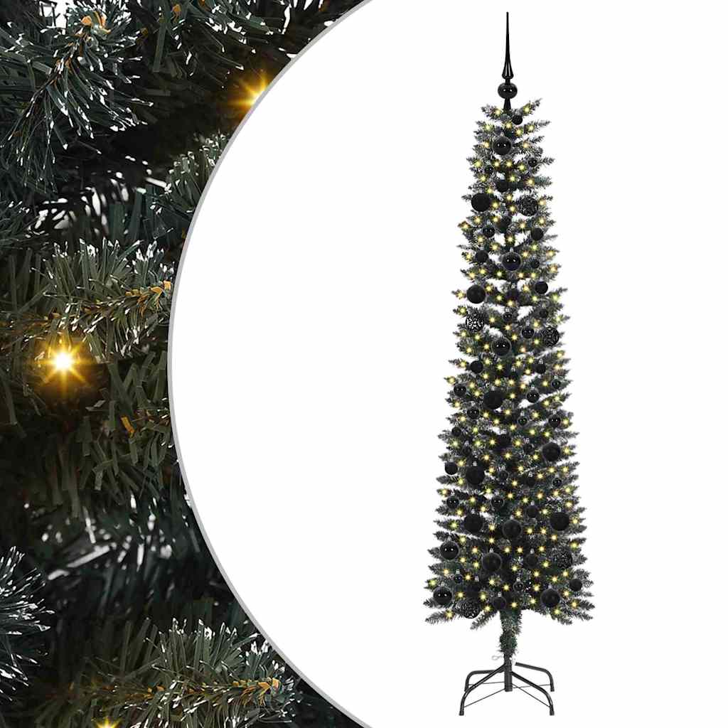 Kunstkerstboom met 300 LED Groen 50.5 x 50.5 x 180 cm