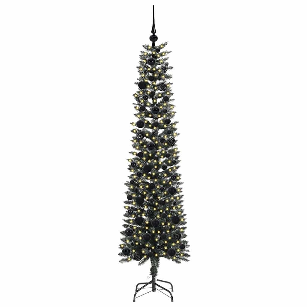 Kunstkerstboom met 300 LED Groen 50.5 x 50.5 x 180 cm