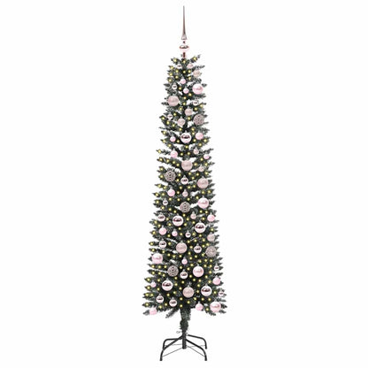Kunstkerstboom met 300 LED Groen 50,5 x 50,5 x 180 cm