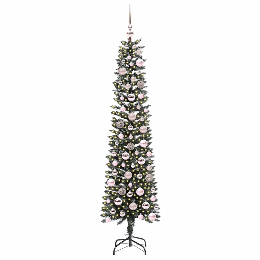 Kunstkerstboom met 300 LED Groen 50,5 x 50,5 x 180 cm