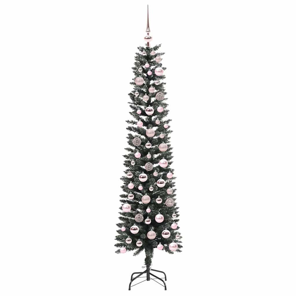 Kunstkerstboom met 300 LED Groen 50,5 x 50,5 x 180 cm