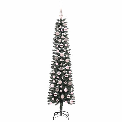 Kunstkerstboom met 300 LED Groen 50,5 x 50,5 x 180 cm