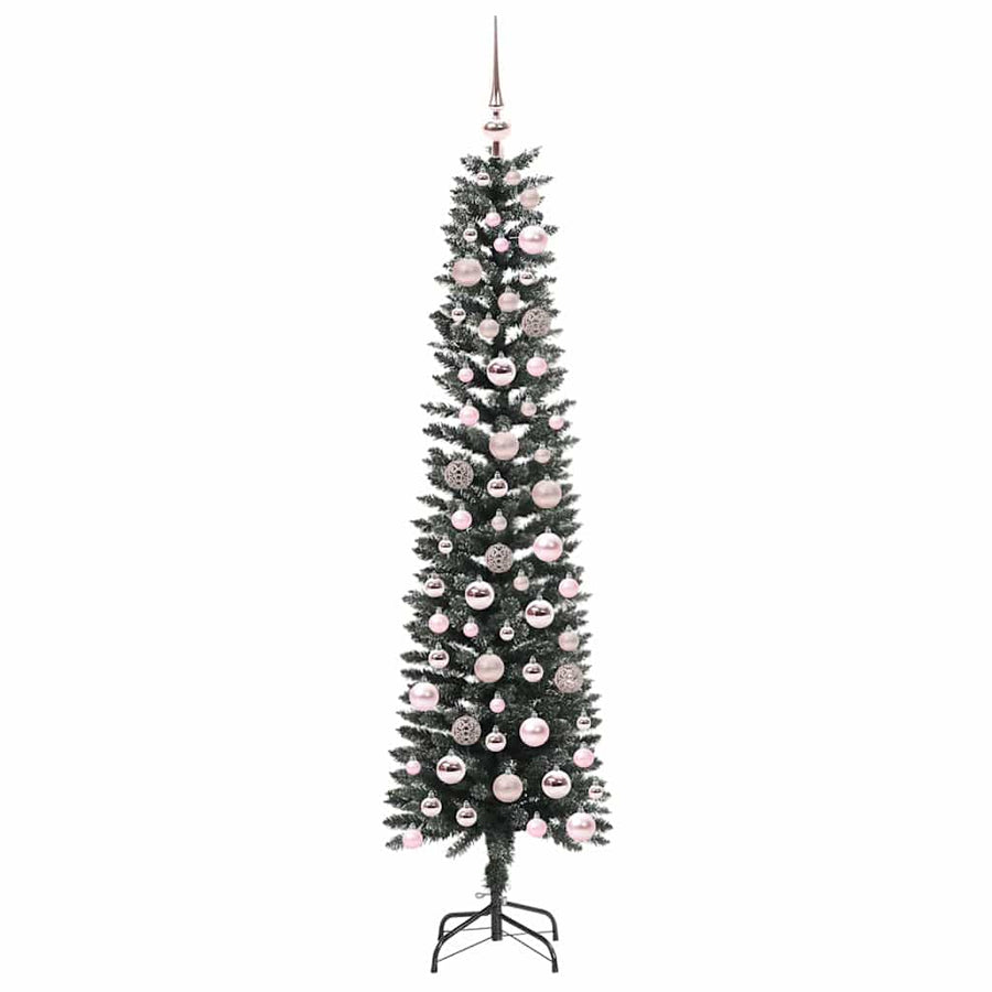 Kunstkerstboom met 300 LED Groen 50,5 x 50,5 x 180 cm