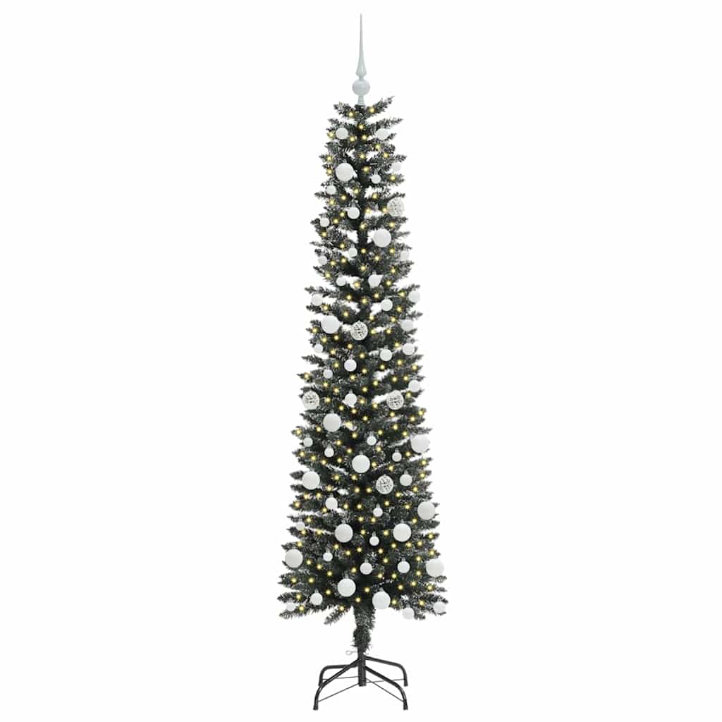 Kunstkerstboom met 300 LED Groen 50.5 x 50.5 x 180 cm