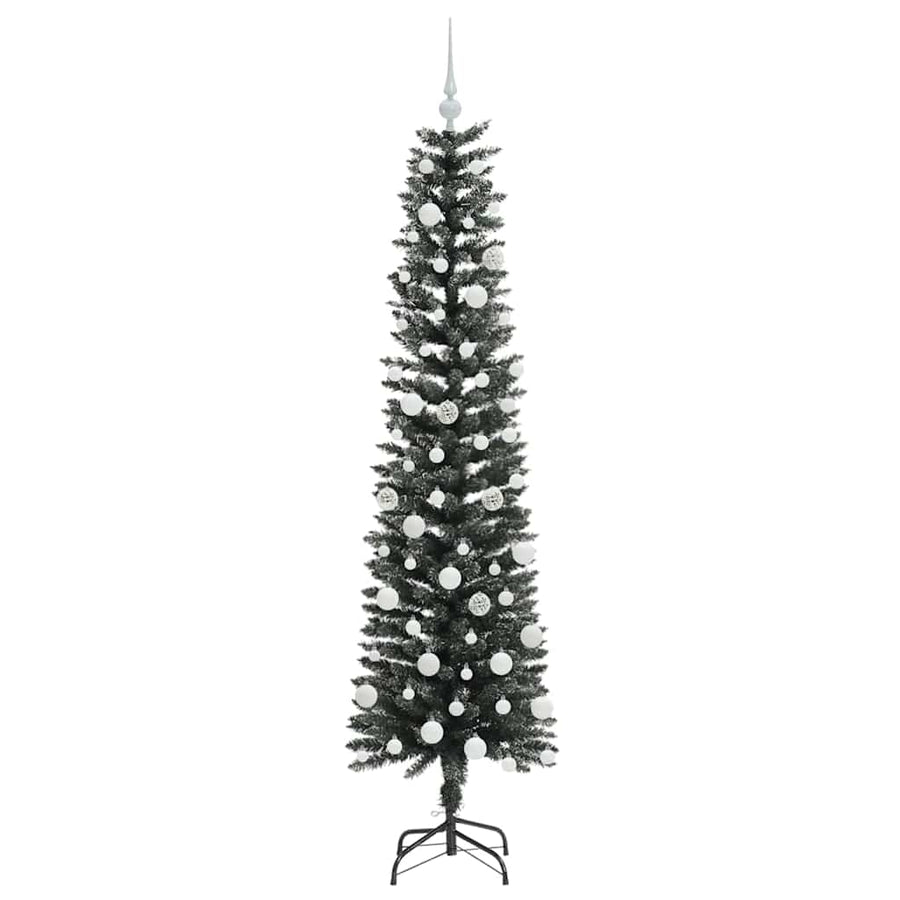 Kunstkerstboom met 300 LED Groen 50.5 x 50.5 x 180 cm