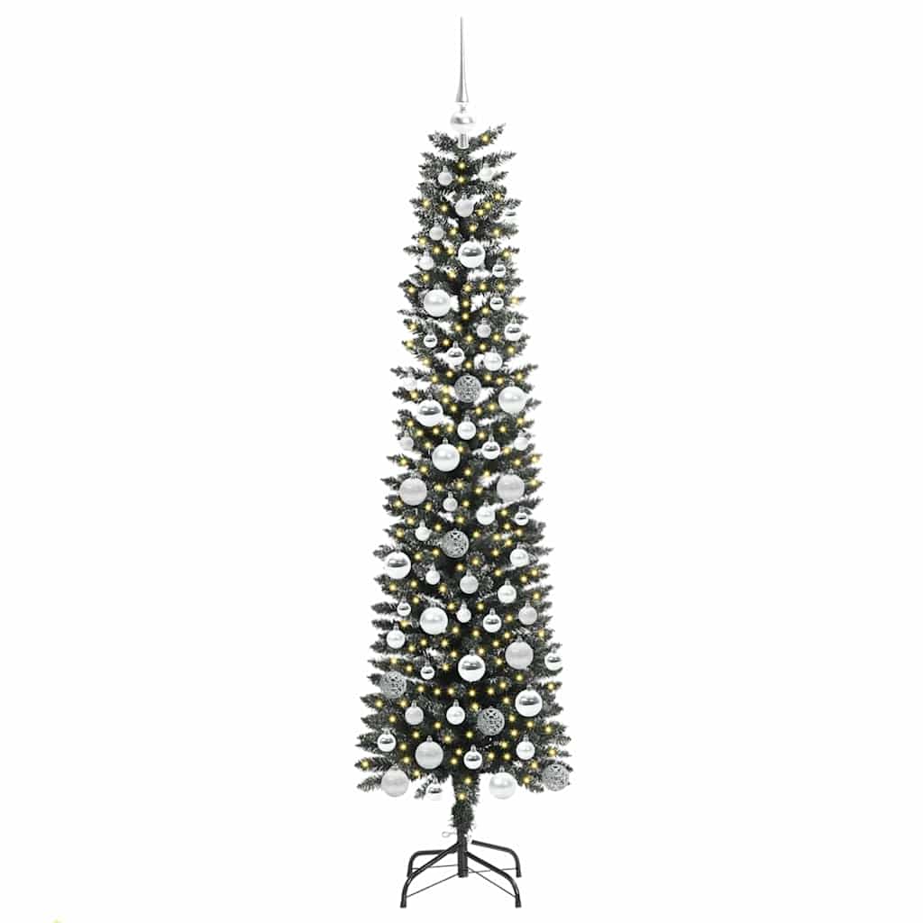 Kunstkerstboom met 300 LED Groen 50.5 x 50.5 x 180 cm