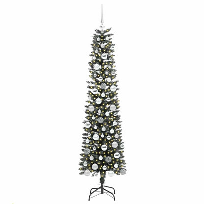 Kunstkerstboom met 300 LED Groen 50.5 x 50.5 x 180 cm