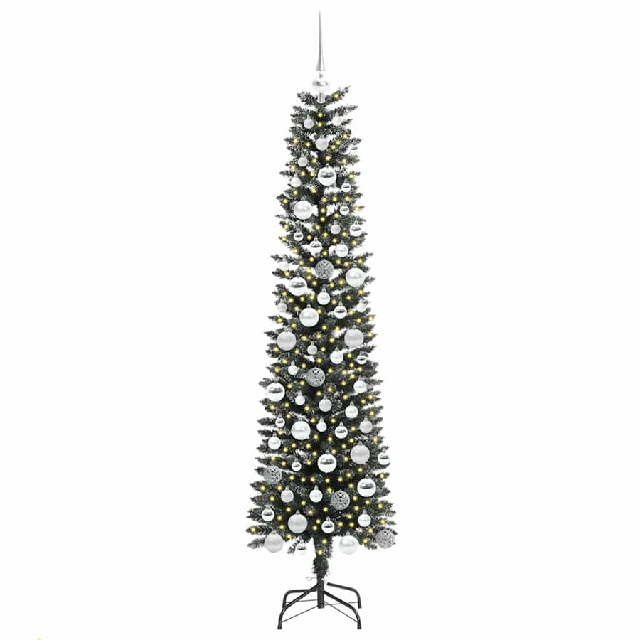 Kunstkerstboom met 300 LED Groen 50.5 x 50.5 x 180 cm