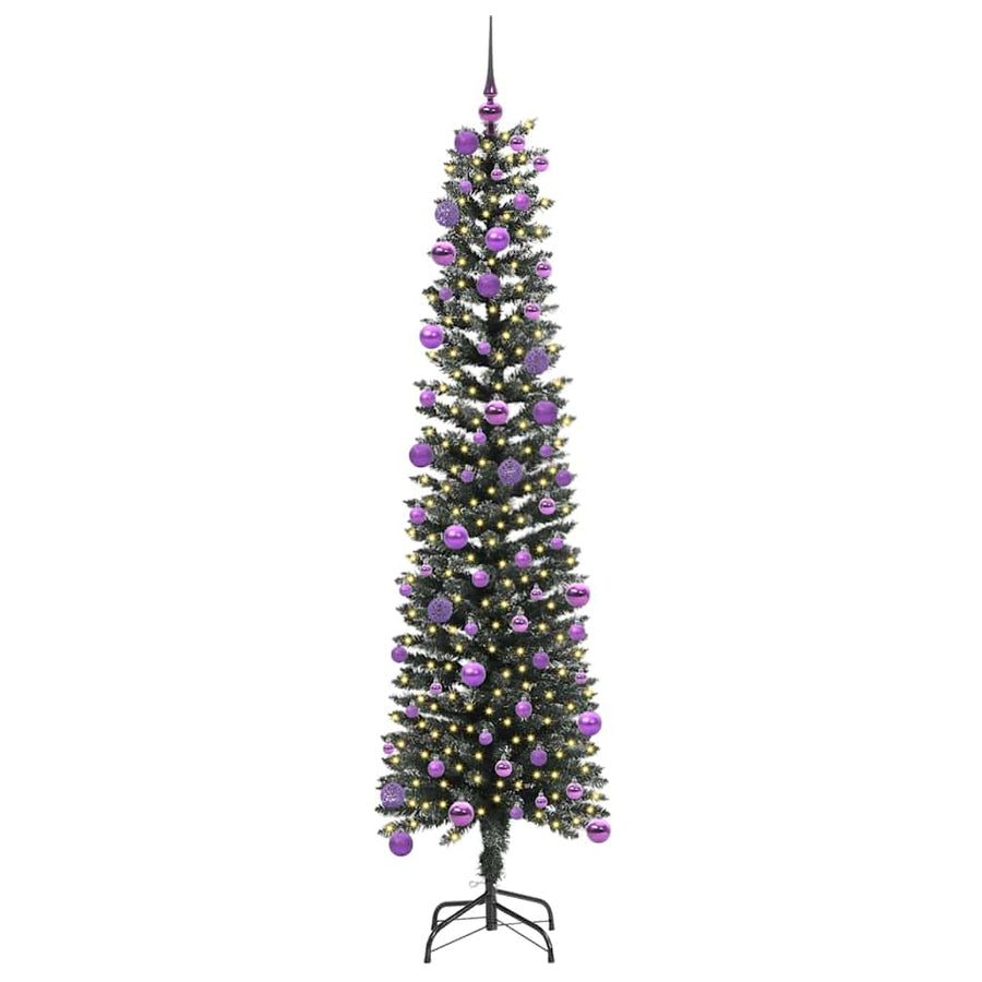 Kunstkerstboom met 300 LED Groen 50.5 x 50.5 x 180 cm