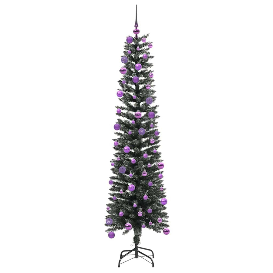 Kunstkerstboom met 300 LED Groen 50.5 x 50.5 x 180 cm