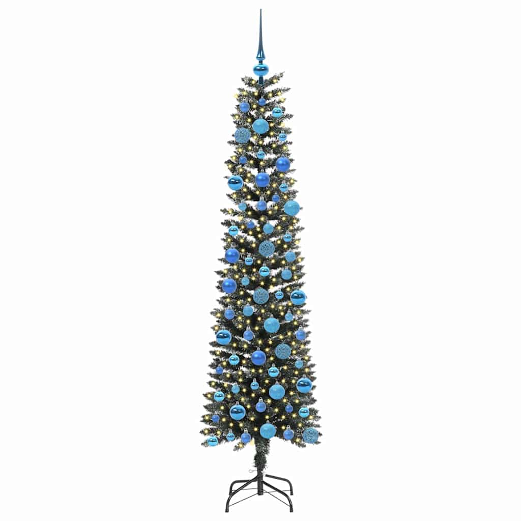 Kunstkerstboom met 300 LED Groen 50.5 x 50.5 x 180 cm