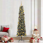 Artificial Christmas Tree with 300 LED Green 210 cm PVC and Plastic and Steel