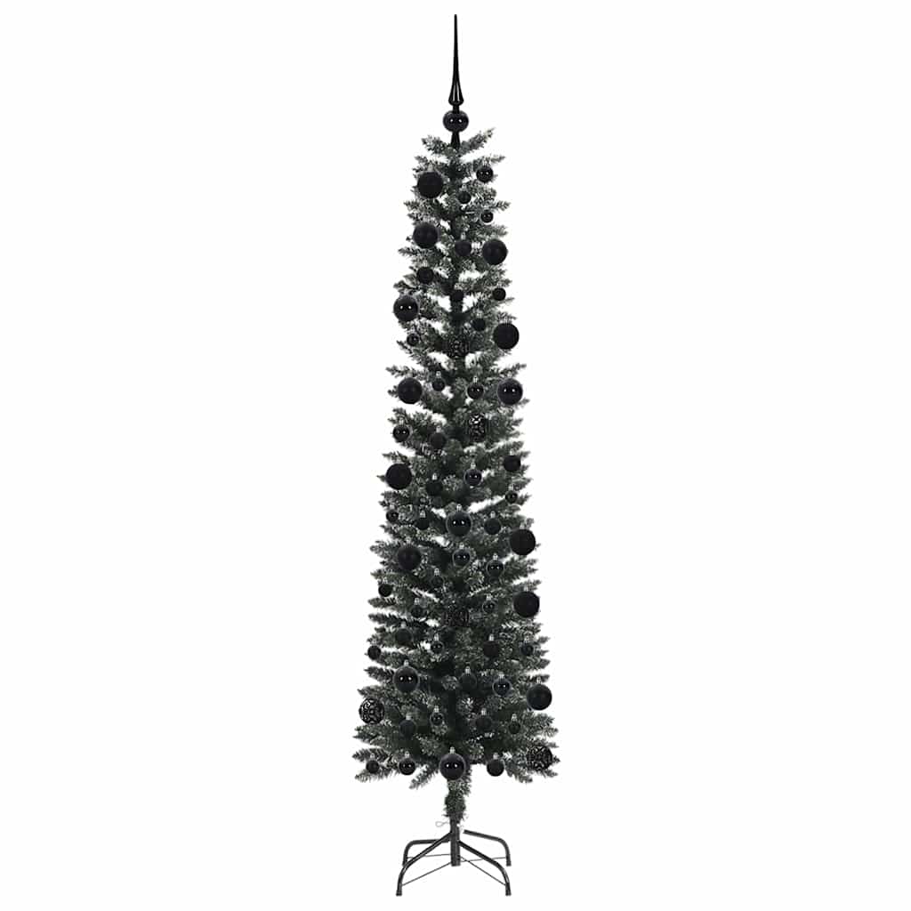 Kunstkerstboom Groen 58 x 58 x 210 cm PVC en Plastic en Staal