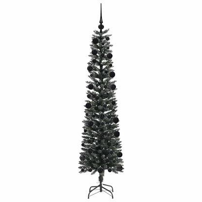 Kunstkerstboom Groen 58 x 58 x 210 cm PVC en Plastic en Staal