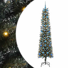 Kunstkerstboom Groen 58 x 58 x 210 cm PVC en Plastic en Staal