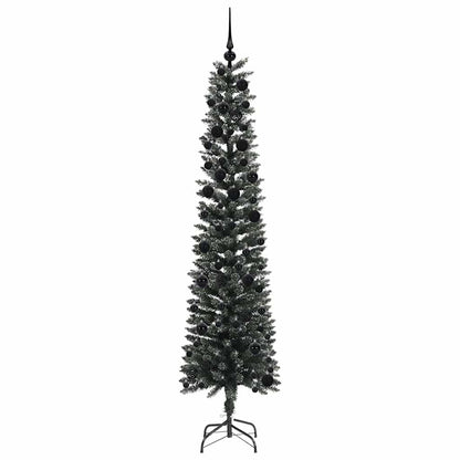 Kunstkerstboom Groen 58 x 58 x 240 cm PVC en Plastic en Staal