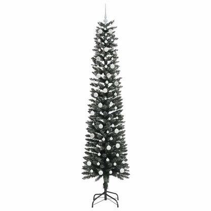 Kunstkerstboom Groen 58 x 58 x 240 cm PVC en Plastic en Staal