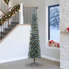 Kunstkerstboom Groen 58 x 58 x 240 cm PVC en Plastic en Staal