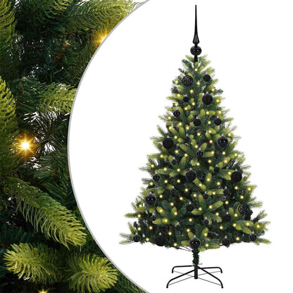 Kunstmatige Hangende Kerstboom 150 LED's Groen 120 cm PVC en PE