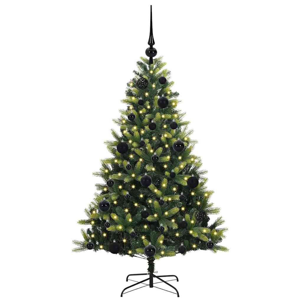 Kunstmatige Hangende Kerstboom 150 LED's Groen 120 cm PVC en PE