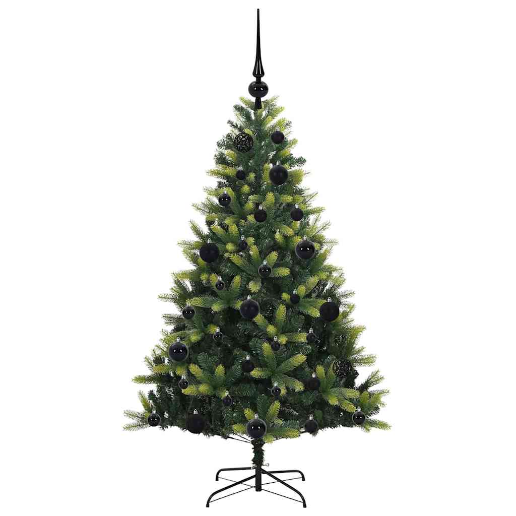 Kunstmatige Hangende Kerstboom 150 LED's Groen 120 cm PVC en PE