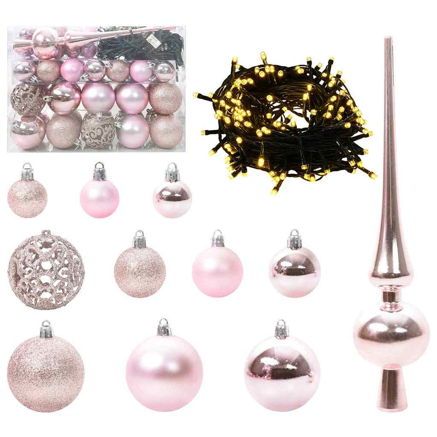 Kunstkerstboom met scharnier 150 LEDs Groen 150 cm PVC en PE