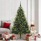 Kunstkerstboom 180 cm groen met 300 LEDs