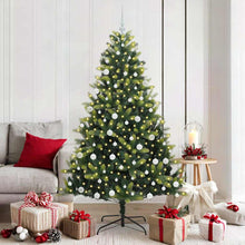 Kunstmatig Scharnierend Kerstmis Boom 300 LEDs Groen 180 cm
