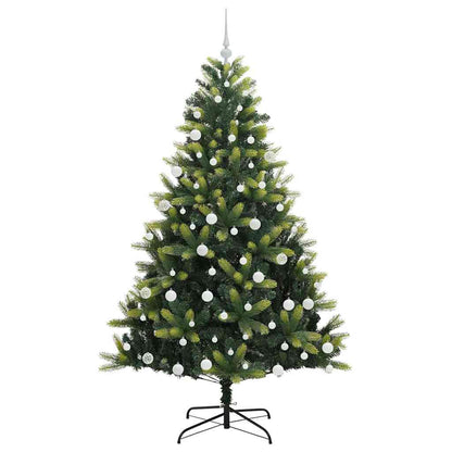 Kunstmatig Scharnierend Kerstmis Boom 300 LEDs Groen 180 cm