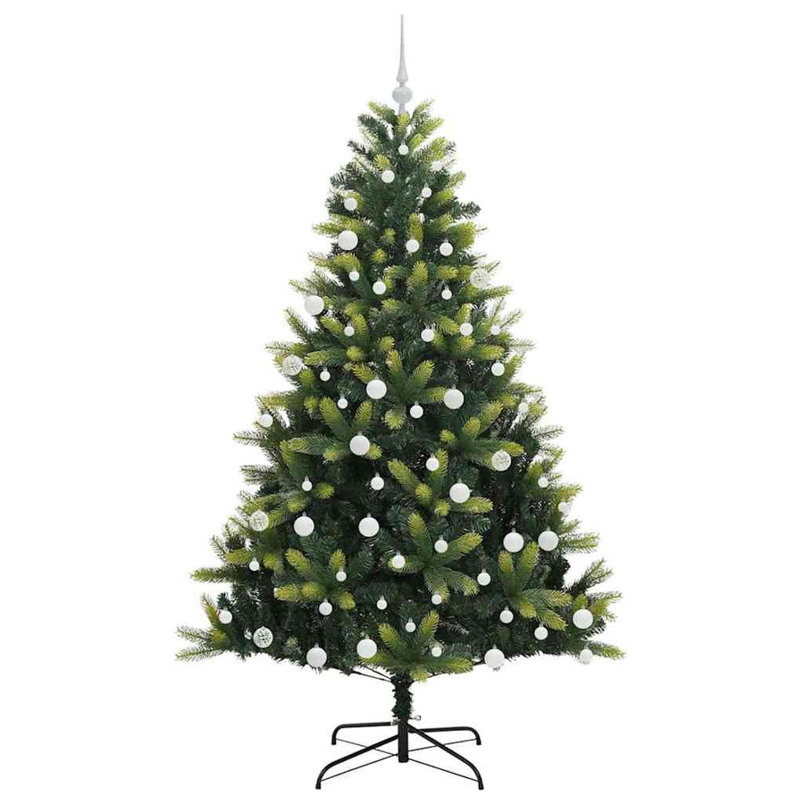 Kunstmatig Scharnierend Kerstmis Boom 300 LEDs Groen 180 cm