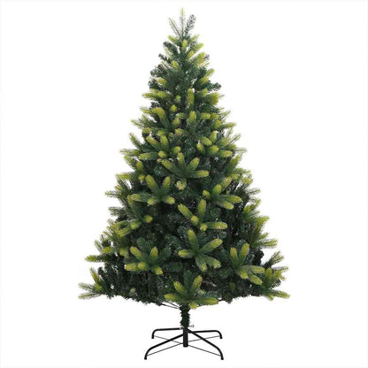 Kunstmatige Scharnierende Kerstboom 300 LEDs Groen 210 cm