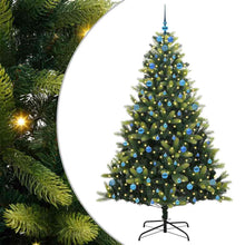 Kunstmatige Scharnierende Kerstboom 300 LEDs Groen 210 cm