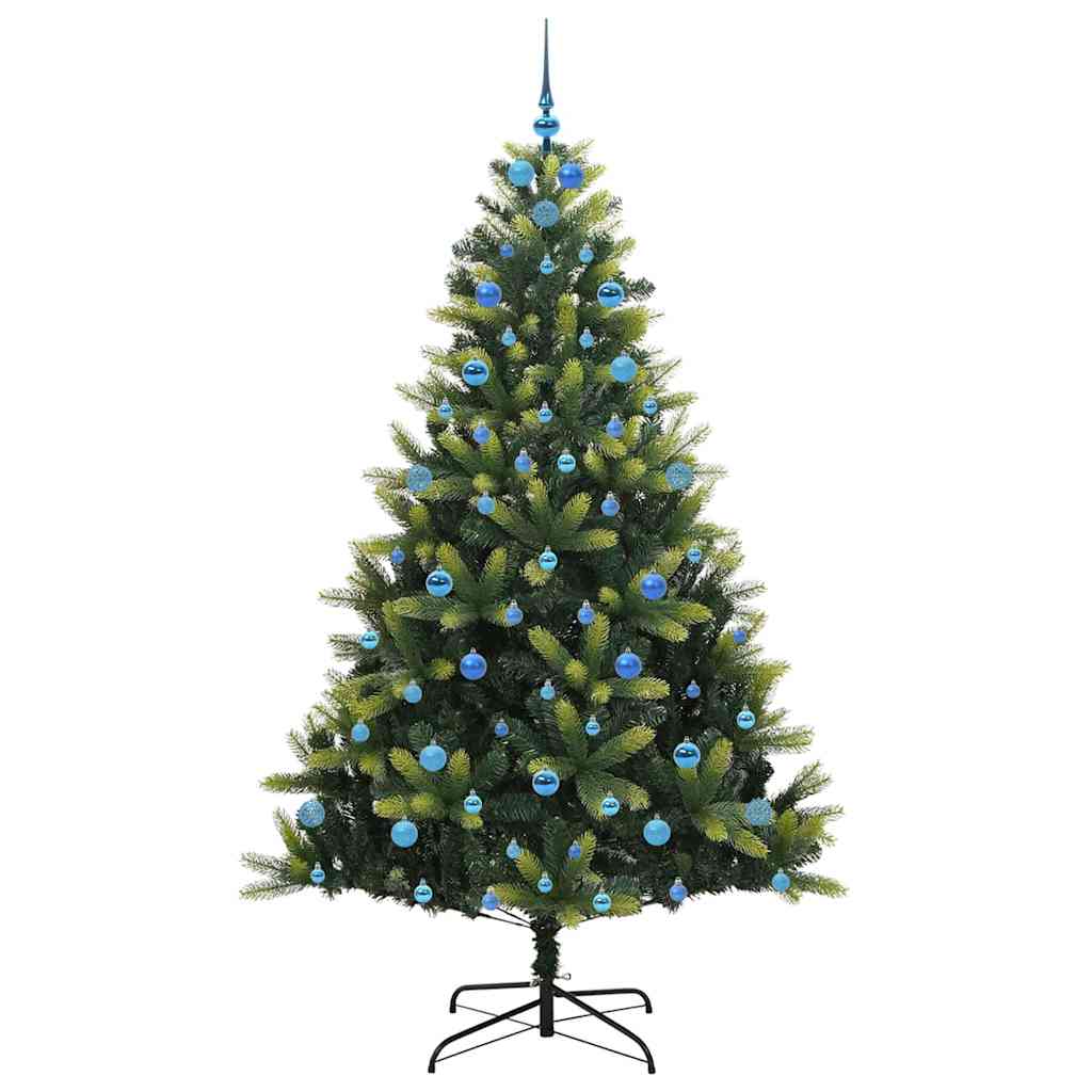 Kunstmatige Scharnierende Kerstboom 300 LEDs Groen 210 cm