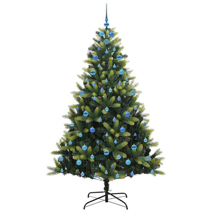 Kunstmatige Scharnierende Kerstboom 300 LEDs Groen 210 cm