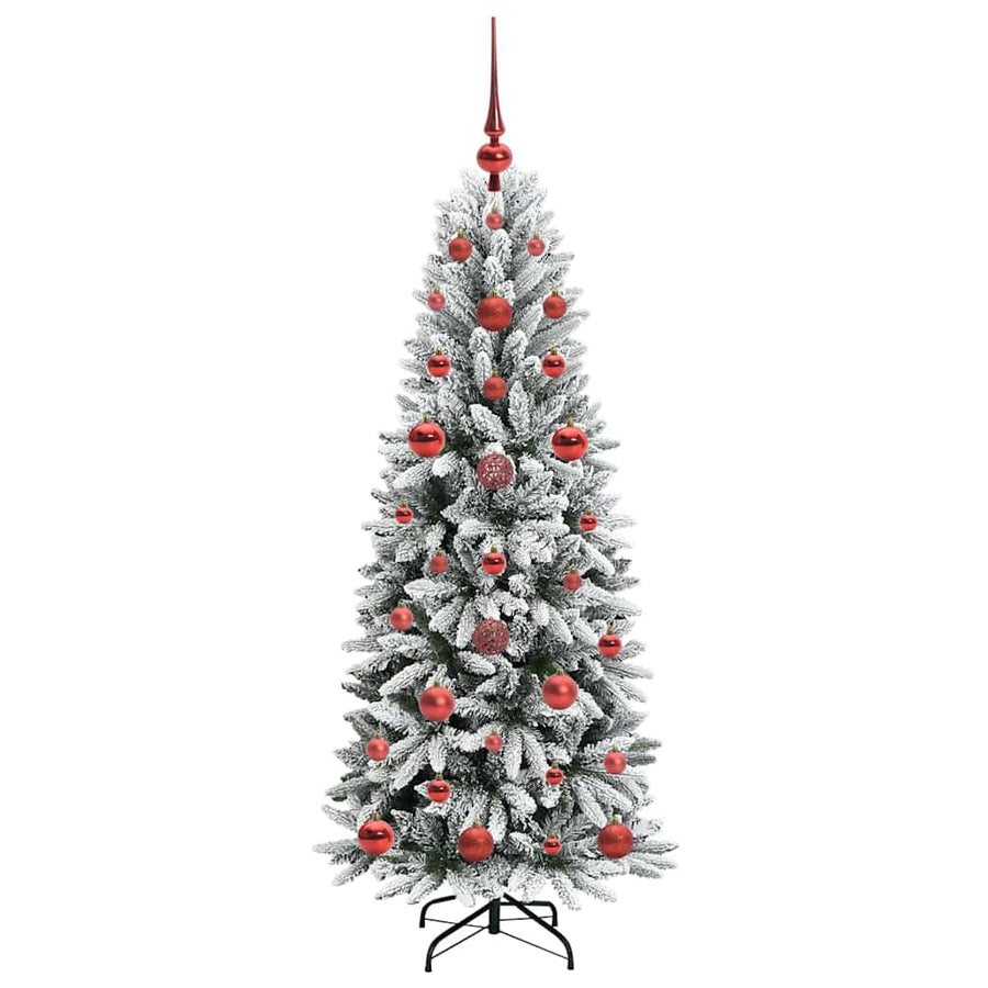 Kunstkerstboom met 150 LED met standaard Wit 53 x 53 x 120 cm