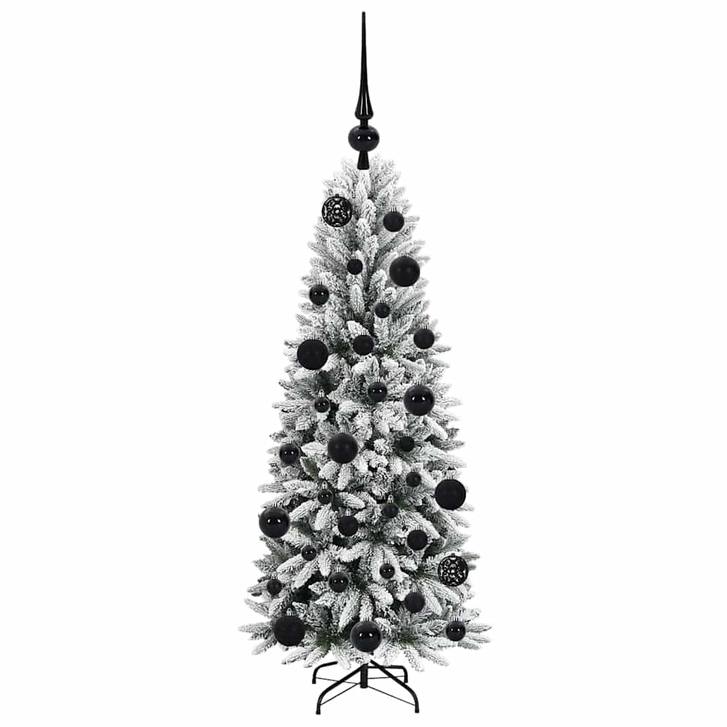 Kunstkerstboom met 150 LED met standaard Wit 53 x 53 x 120 cm