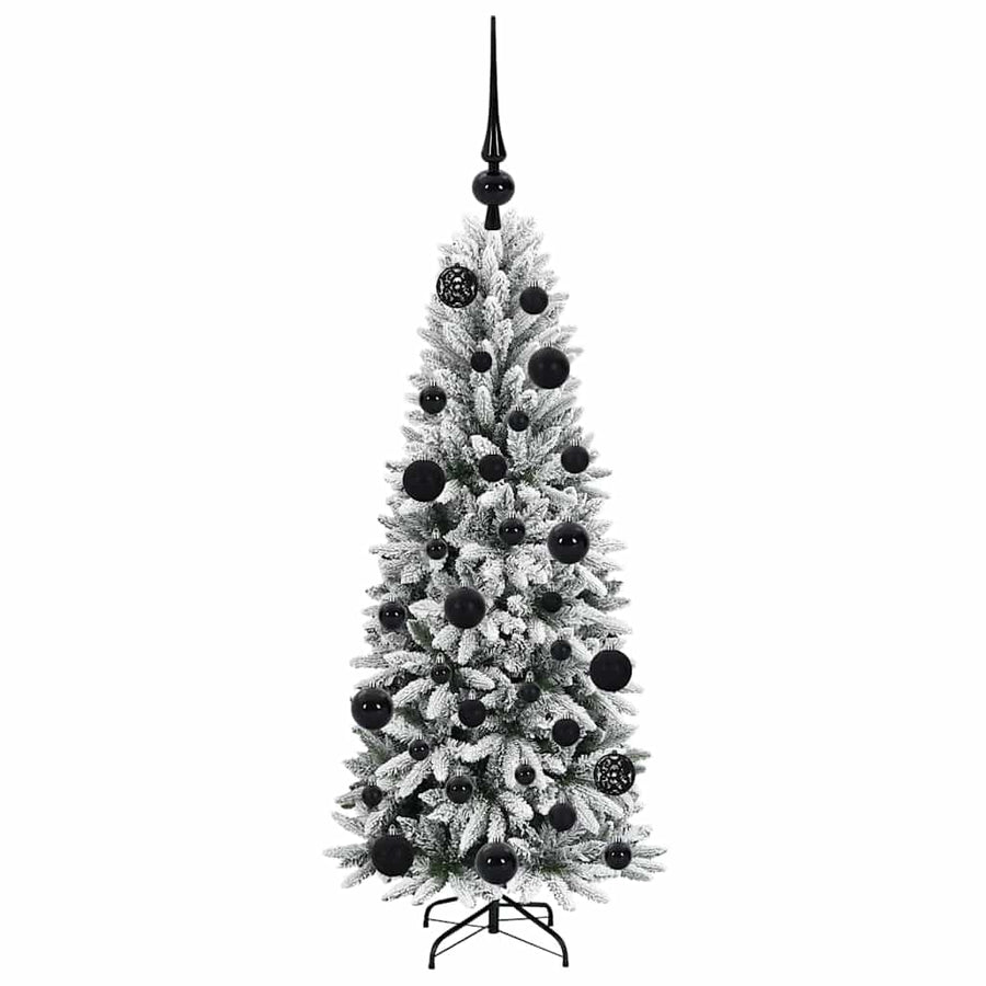 Kunstkerstboom met 150 LED met standaard Wit 53 x 53 x 120 cm